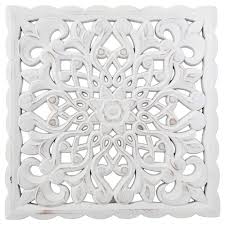 Deco Scherm Ornament Hout 38x1 2cm Div Parement Mural Decoration Murale Decoration Action