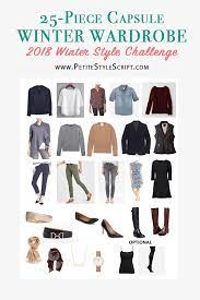 Winter Style Challenge 25 Piece Winter Capsule Wardrobe Winter Capsule Wardrobe Winter Fashion Outfits Capsule Wardrobe Mom