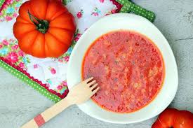 Blog D 39 Une Passionnee De Cuisine Patisserie Photographie Deco Et Couture Qui Evolue Au Gres De Ses E Soupe Tomate Recettes De Cuisine Repas Bebe 10 Mois