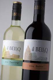 Il Bello Pair Of Modern Italians For Uk Multiple Trying To Get Inspiration From Wine Labels Wine Label Alcoholic Drinks Wine