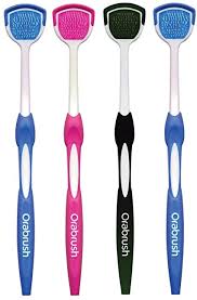 Scraping your tongue using a cleaner probably makes the best choice. Amazon Com Orabrush Tongue Scraper Tongue Cleaner Helps Fight Bad Breath 4 Tongue Scrapers Beauty
