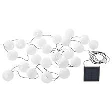 Check spelling or type a new query. Solarvet Led Lighting Chain With 24 Lights Outdoor Solar Powered Ball White Ikea