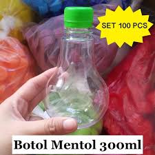Bahan hdpe ini merupakan salah satu bahan plastik yang sangat aman untuk digunakan disebabkan kemampuan untuk mencegah dan menghalangi. Ready Stock Set 100 Pcs Botol Plastik Mentol 300ml Murah Shopee Malaysia