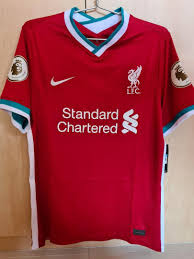 Shop at the official online liverpool fc store for the latest season football shirts and kit, with fast worldwide delivery! Brand New Authentic Liverpool 20 21 Home Jersey M Size With Henderson Bpl Winner S Logo Sports Sports Apparel On Carousell