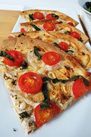 margherita pizza pb p design recipe food flatout recipes gourmet recipes