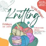 Knitting with Diane!