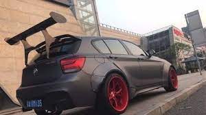 bmw m140i カーボンファイバーgtウイング アルミベース付き f20 カーボンファイバー 車両 車種