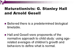 Arnold gesell child development video. Overview Of Child Development Child Development Definition Change