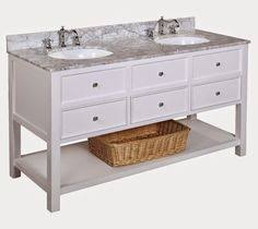 Handcrafted of rubber wood and mdf with a white marble top. 10 Best 5 Alternatives To The Pottery Barn Classic Console Ideas Vanity Bathroom Vanity Bathroom