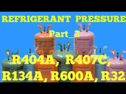 Gas Charging Pressure R404a R407c R134a R600a R32 Youtube