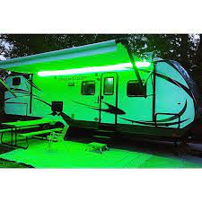 Boogey Lights Hi Intensity Led Awning Light For Rvs Motorhomes And Campers Multi Color Rgb Leds On Black Pcb Wireless Awning Lights Camper Lights Motorhome