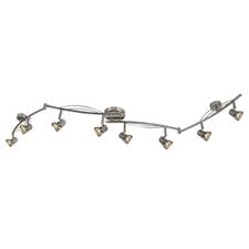 Upc 022011797885 Portfolio 8 Light Standard Brushed Steel Step Linear Track Lighting Kit Upcitemdb Com