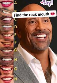 Which one match the rock mouth? ☺ A lay! B Find the rock mouth D E COOGISI  F G H សនីរសបនិនិស្សក្ត G H