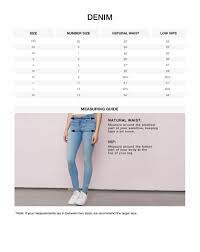 Fashion Nova High Waisted Jeans Size Chart The Best Style