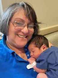 I am so thrilled for my daughter and son-in-love, they gave me the most  precious gift!