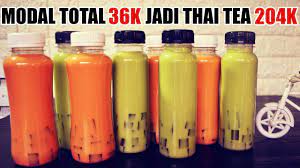 Yoghurt yang sudah jadi dapat ditempatkan di wadah plastik ataupun kaca. Bongkar Resep Premium Thai Tea Green Tea Jelly Tips Trik Youtube