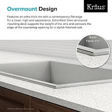 Your family's health and safety are very important to us. Kraus Kp1ts25s 1 Pax Kitchen Sink Single Bowl 25 Inch Stainless Steel Kitchenfaucets Com