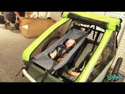 Dabei bietet er maximalen komfort und schutz: Fahrradanhanger Croozer Kid 2012 Bei Onbikex Youtube