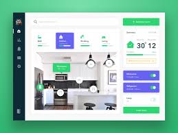 Smart Home Dashboard Concept Smart Home Automation Home Automation Smart Home