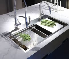 Exquisite Kitchen Faucets Merge Italian Design With Elegant Aesthetics Kitchen Sink Design Modern Kitchen Sinks Modern Kitchen Faucet