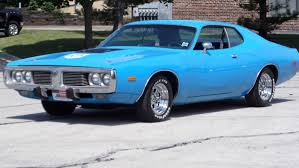 Image result for Bright Blue 1973 Dodge
