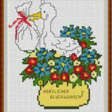 I personalize this pattern for you with the baby's name and date of birth. 9 Baby Announcement Cross Stitch Patterns