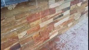 تلميع حجر الواجهات و الديكور Youtube