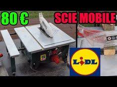 238 Scie Circulaire Sur Table Mobile Parkside Lidl Pmts 210 A1 Portable Table Saw Mobile Tischkreissage Youtube In 2020 Portable Table Saw Table Saw Scie