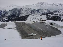 Courchevel altiport in the french alps can be a challenging airport to land: Courchevel Altiport France This Airfield High In The French Alps Is A Convenient Yet Treacherous Drop Off Point For Road Trip Places Around The Worlds World