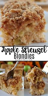 Apple Streusel Blondies Are Loaded With Apples Walnuts And A Delicious Streusel Topping Making A Walnut Recipes Apple Walnut Recipes Walnut Recipes Dessert