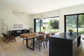 You might choose a dark dining room table to contrast with light wood floors, for instance. Best 60 Modern Dining Room Light Hardwood Floors Design Photos And Dwell