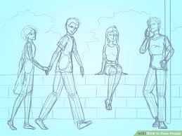 How To Draw People Drawing People Person Sketch Person Drawing