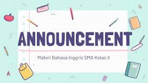 Maybe you would like to learn more about one of these? Text Announcement Dengan Latihan Soal Materi Bahasa Inggris Kelas X Sma Youtube