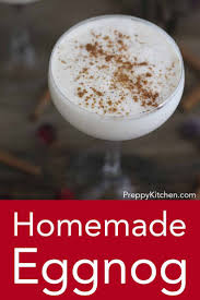 Eggnog Is The Quintessential Christmas Cocktail Filled With Spiced Rum Bourbon And Lots Of Creamy Goodness It S Real Eggnog Recipe Homemade Eggnog Spiced Rum