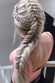 For a quicker braid, grab larger sections. 30 Proofs That A Fishtail Braid Is Must Try Lovehairstyles
