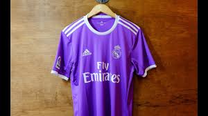 Real madrid unveiled their new home and away kit designs on thursday. Review Real Madrid 2016 17 Away Jersey Youtube