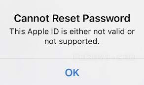 Cara Mengatasi ID Apple Ini Tidak Valid Atau Tidak Didukung