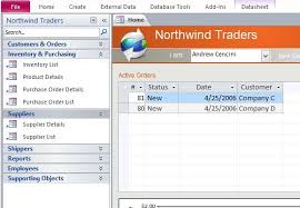 Maybe you would like to learn more about one of these? Desktop Northwind Sample Access Database Template