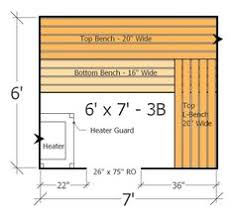 The kit includes modular panels that are pieced together. 9 Sauna Design Layouts And Plans Ideas Sauna Design Sauna Room Sauna