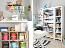 Curate the clutter by picking color schemes and still planning where everything is going to go. Craft Room Storage And Organization Ideas For Every Budget