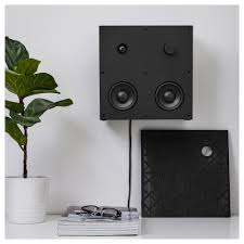 Eneby Bluetooth Speaker Black Ikea Canada Ikea Multi Room Audio Speaker Ikea
