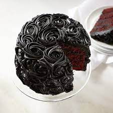 To the previous mixture, add the cold cream cheese and beat for 3 minutes. Black Roses Red Velvet Cake Velvet Cake Red Velvet Cake Cake