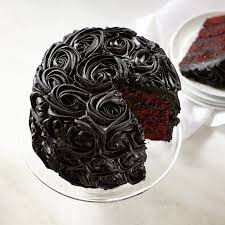 Creepy red velvet cakegood housekeeping. Black Roses Red Velvet Cake Red Velvet Cake Velvet Cake Cake