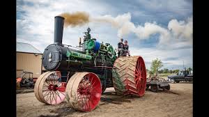 FIRING UP the 150 CASE - The largest steam traction engine in the world  prepares for a record pull - YouTube