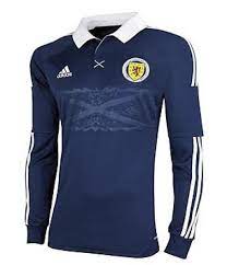 Scotland football shirts for great prices on the full range of scotland football shirts & kits for kids scotland football news. 2012 13 Scotland Adidas Long Sleeve Home Shirt X12074 44 99 Football Shirts Football Kit And Footbal Soccer Shirts Football Shirts Sports Jersey Design