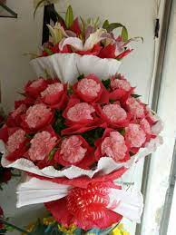 Order Carnations Online As And When You Schedule It You Can Book Carnations Flower Bouquet Onl Tropical Flower Arrangements Carnation Flower Flowers Delivered