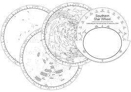 Southern Star Wheel Free Printable Planisphere Star Chart