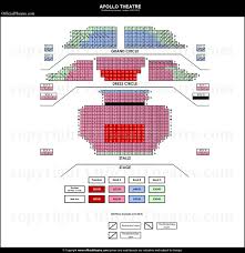 Apollo Theatre London Seat Map And Prices For The Snail And