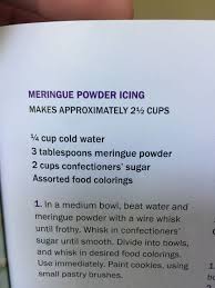 1/3 cup warm water 1/3 cup warm water. Meringue Powder Icing Meringue Powder Frosting Recipe Meringue Powder Cake Frosting Recipe