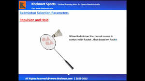 Yonex Badminton Racket Selection Guide